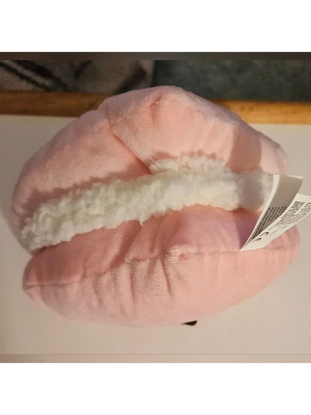 Giftable World Pink Heart Squeaker Crinkle Pet Toy 7 Inch
